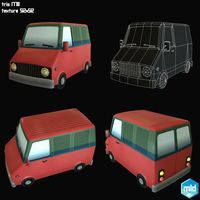 Low Poly Van