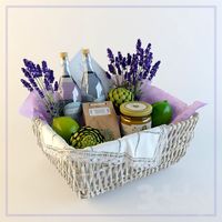 Provance basket / decorative set