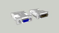 DVI to VGA Video Cable Adapter