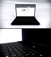 Realistic Laptop
