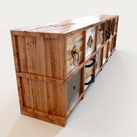 Ethnic chest of drawers