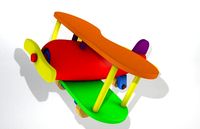 wooden airplane