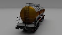 Train tanker car