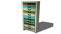 cabinet AQUARELLE, Maisons du monde. Réf: 122225 prix 399
