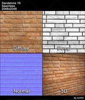 Sandstone Seamless Texture 16