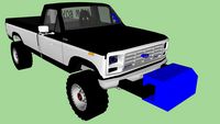 1986 Ford F-250 'Farm Boy' Pulling Truck