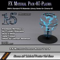 Standard FX Material Pack-07-Plasma for Cinema 4D