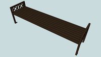 Artisan 8' Flat Bench