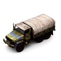 Military Modern War Transport Truck (Blue)