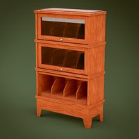 Wooden Barrister's CD Cases