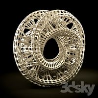 Interlinked mobius loops
