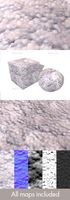 Polystyrene Broken Seamless Texture