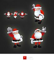 Low Poly Santa