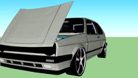 Volkswagen Golf II Tuned