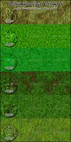 6 Seamless Grass Textures
