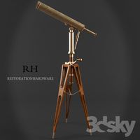 PARISIAN BRASS TELESCOPE