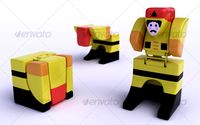 Little robot toy