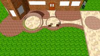 Tranquility Construction brick paver front entrance