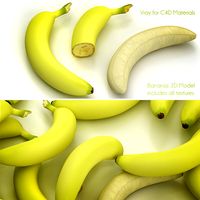 Banana full and half without paring