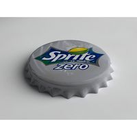 Sprite Zero Bottle Tin Cap