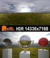 HDR 136 Cloud Sky Hill Top sIBL