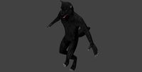 Low Poly Werewolf