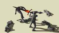Fight scene