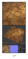 Mud Stone Floor Tile 01