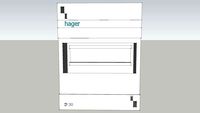 tableau électrique nu hager