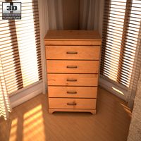 Ashley Chest - 3D model.