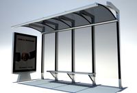 Bus stop shelter