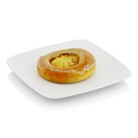 Roll with pudding