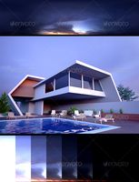 Realsky HDRI Dusk 1730