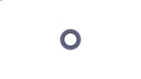 Stainless steel concave washer for screw M36