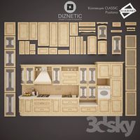 Kitchen &amp;quot;Positano&amp;quot; (Positano), a collection of Classic, MMstock, Makberry