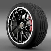 Porsche 911 Carerra GTS wheel