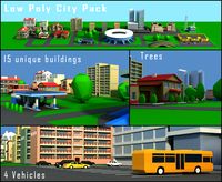 Low Poly City Pack