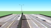 Row of Street lights 6