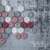 honey 3d wall