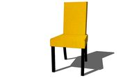 Housse jaune chaise MARGAUX, Maisons du monde. Réf: 111.595 Prix: 19