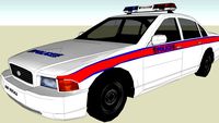 Hong Kong Police Car By Jimmy Wu