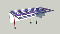 Steel Roof Ampolance