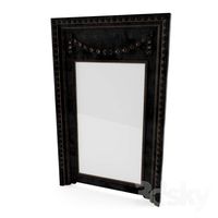 19TH C. NEOCLASSICAL LAUREL MIRROR