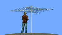 clothesline Breezecatcher HD4-150
