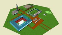 Ciudad deportiva inventada