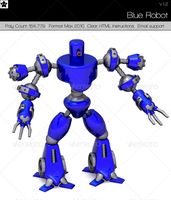 Blue Robot