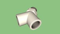 Y mâle conique R1/8 femelle cylindrique G1/8