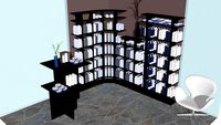 Salon Corner Display