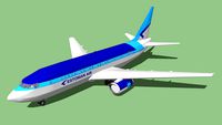 Boeing 737-500 ( ESTONIAN AIR )