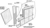 MAP 375 Ultra Durable System - 1/16' Reveal, Hidden Hardware